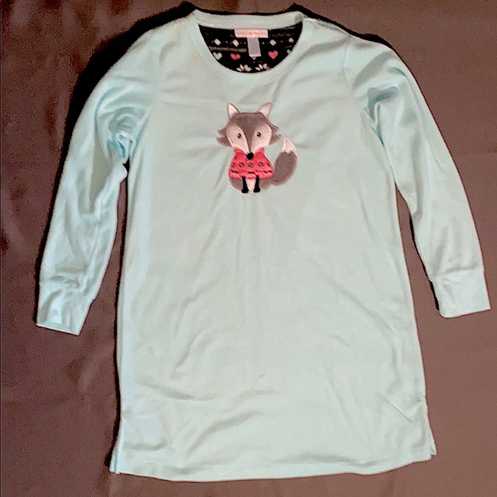 Pillow Talk Fox Long Nightshirt